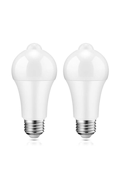 Generic مصابيح إضاءة SYOSI مزودة بحساس حركة، 12 وات (ما يعادل 100 وات) تعمل ب...