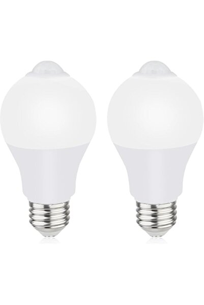 Generic 2 Pack Motion Sensor Light Bulbs, 12W A19 Motion Detector Led Bulb, 8...