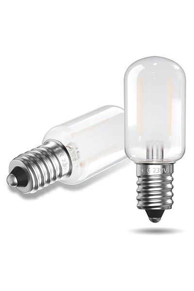 Generic TobeBright T22 E14 LED Light Bulb 1W Warm White 2700K Refrigerator Bulb 220V-240V 10W Equivalent No
