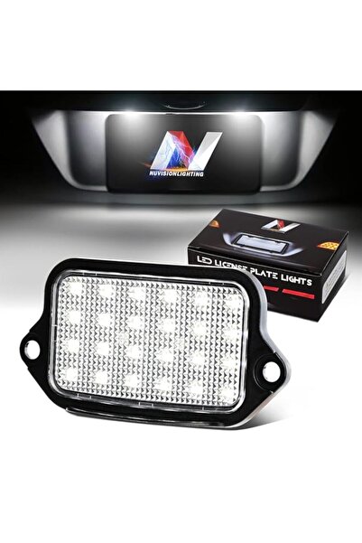 Generic NUVISION LIGHTING NVL-LPL-011 1Pc Black Housing/Clear Lens LED Licens...