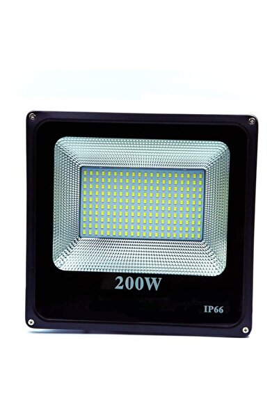 Generic كشاف LED من QUESERA® بقوة 200 واط، إضاءة خارجية فائقة السطوع، مصباح ه...