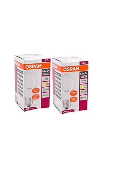 Generic Osram LED Bulb - E27 8.5 W Warm White Light 2pc Set Promo Pack, Infrared
