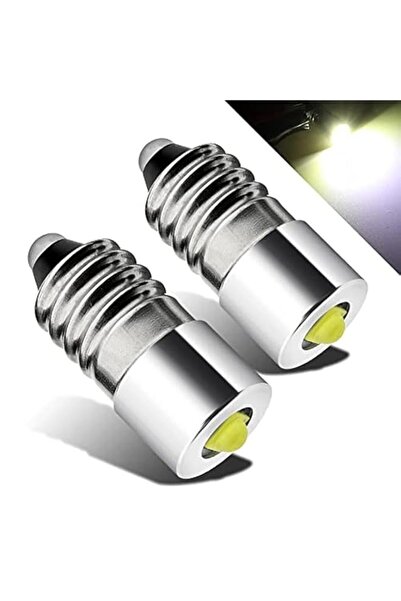 Generic AC/DC 6-30V E10 Upgrade LED Flashlight Bulb, 3W 6V 9V 12V 18V 19.2V 2...