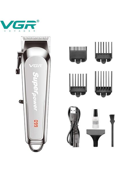 VGR V-060 Hair Clipper Set | Rechargeable Li-ion Battery 2000mAh