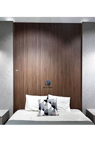 AGT AKYÜREK STORE LB 3783 MODEL AÇIK CEVİZ RENK DEKOR PROFİL DUVAR KAPLAMA PANEL LAMBİRİ