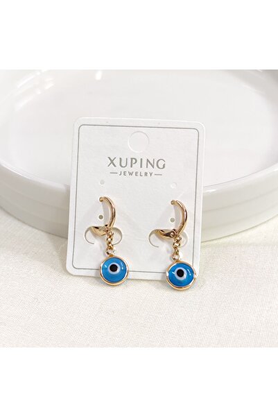 Güler Yüzlü Silver XUPING 8 ملم حلق على شكل عقيق وردي