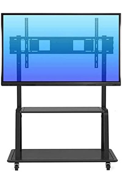GENERALTEC Universal TV Stand with Adjustable Height, 55-110 Inch LCD/LED Smart Flat Curved TVs Up to 275kg