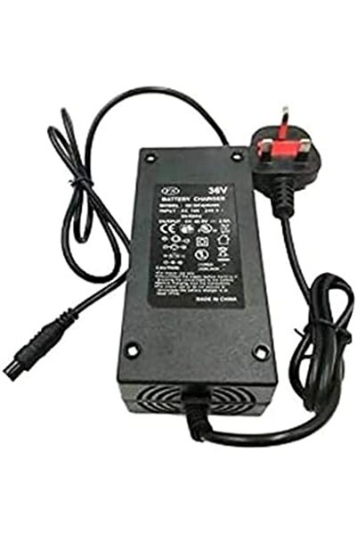 Generic سكوتر كبير عالي الجودة 36 فولت، للأطفال، أحمر وأسود بإطار من الألومنيوم