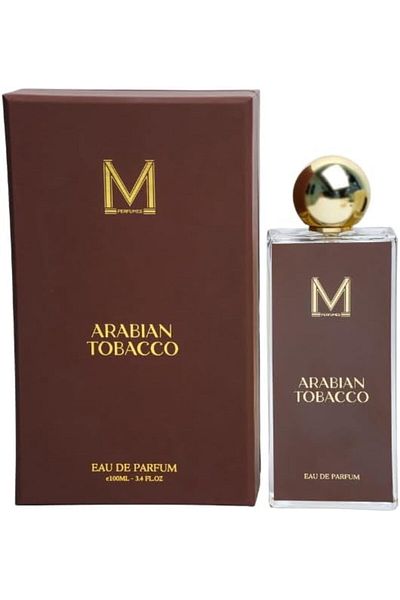 VM PERFUMES Arabian Tobacco Eau de Parfum 100ml – Oriental Fragrance with Tobacco, Oud & Leathery Notes