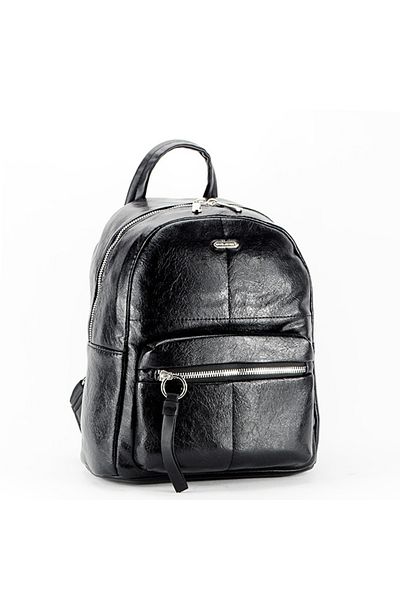 David Jones Medium black backpack 6803-3 17