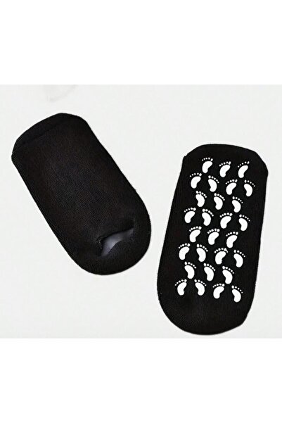 skycott 2 adet Ayak Nemlendirici patik tek beden jell çorap ayak bakım siyah ...
