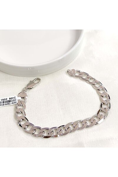 Güler Yüzlü Silver Xuping 1 cm Gourmet Bracelet White 22 cm