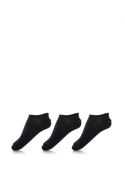 Nike , very low socks, unisex, for fitness Value - 3 pairs, Black, S
