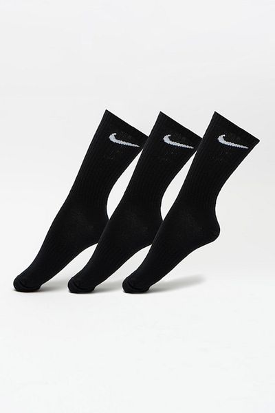 Nike , Everyday Training Socks Set - 3 Pairs, Black, XL