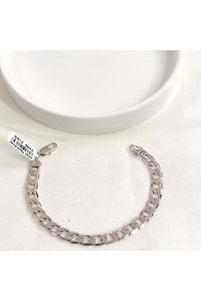 Güler Yüzlü Silver XUPING سوار ياسي جورميه 6 ملم أبيض 19 سم