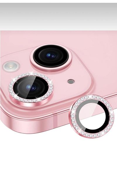 Aksesuar Kasabası Apple iPhone 13 & 13 Mini Compatible Stone Camera Protection Lens Protector Tempered Glass Protection