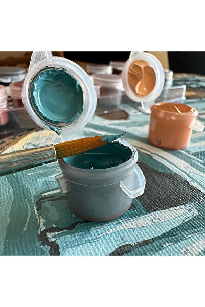 LİLYHOBBYLAND Sayılarla Boyama Seti Sihir Yolu 40x50cm Harry Potter Büyülü Kale