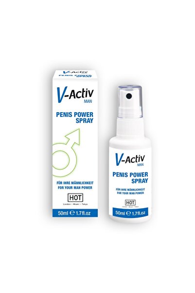 HOT HOT Spray V-Activ Man pentru Performanta Masculina, Stimulare Rapida si V...