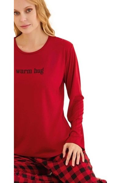 bipamuk Luccia Women's Pajamas Set Long Sleeve Cotton Fabric S–2Xl