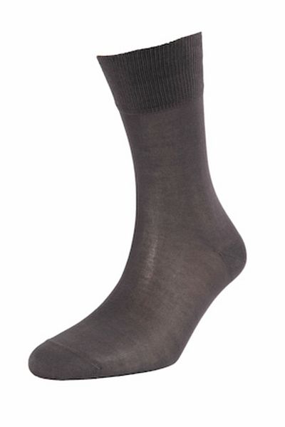 OEM Men's mercerized cotton socks, anthracite, size 43-46