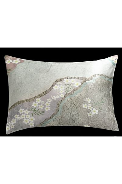 Taç Cotton Satin Pillowcase Set – Flounced – 2 Pieces – 50X70 cm