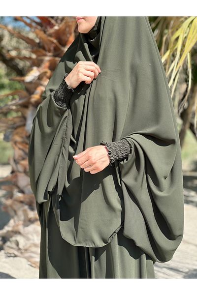 NAKŞİDİL Needle Veil Bed Sheet Medina Silk Khaki