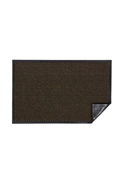 TOPI TOY Decorative door mat, with print, 80X50 cm, brown with black