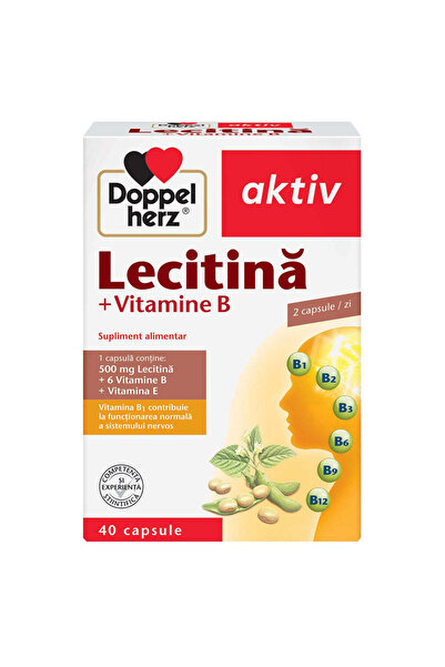 Other Lecitina Cu Vitamina B + Vitamina E, 40 Tablete, Doppelherz