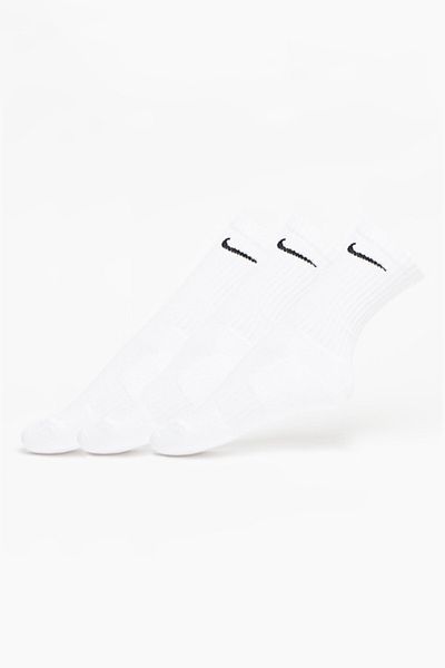 Nike , Unisex training socks - 3 pairs, white/black, XL