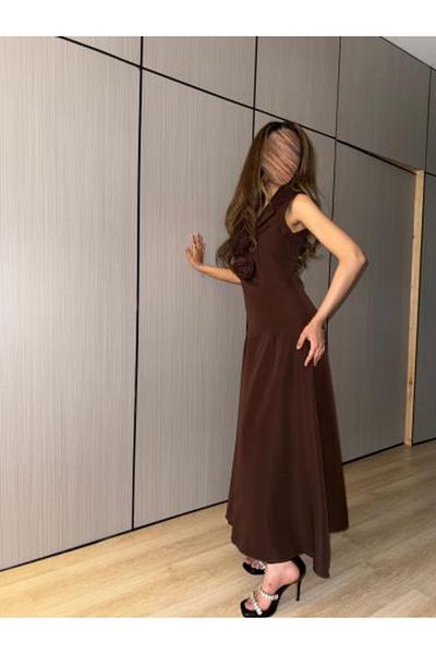 HOOR AL-YASMEEN Elegant Dress T211