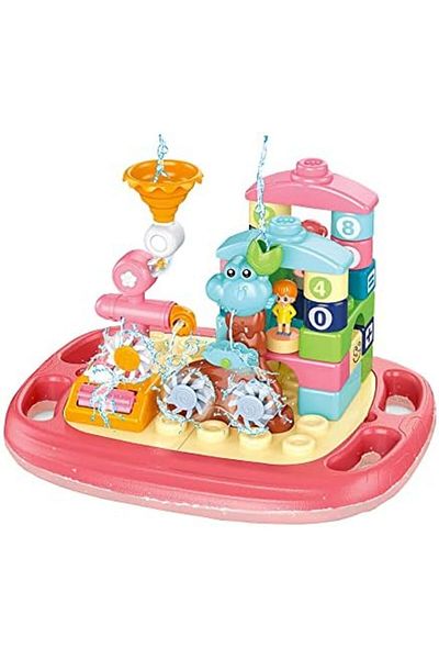 Generic Kids' Bath Toys Ocean Park with Building Blocks