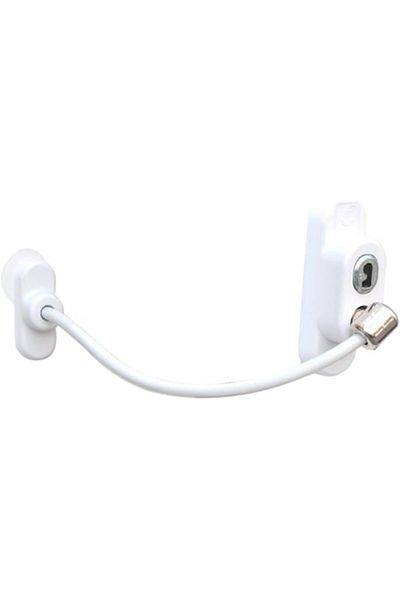 OEM Window or Door PVC Restriction System with Cable, White