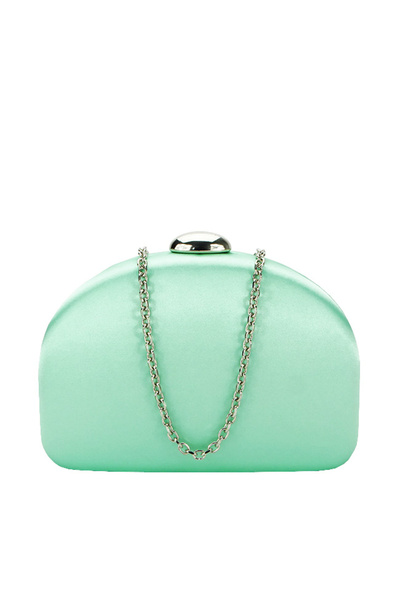 Diana&Co Geantă tip clutch verde mentă, DYX3335-1 01, 12.5x19x4.5 cm