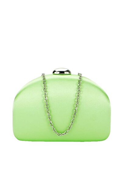 Diana&Co Geantă de mână verde cu măr DYX3335-1 01