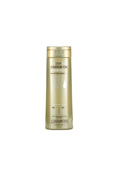 Giovanni جوفاني شامبو بزيت الخروع لجميع انواع الشعر 399 م