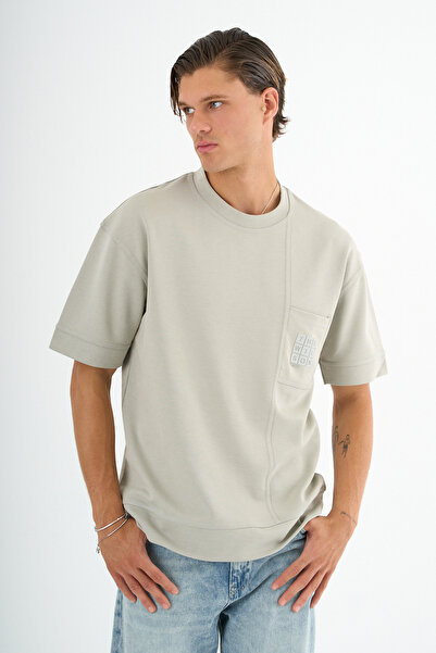 Redline Ανδρικό μπλουζάκι Comfort Fit γκρι Forte