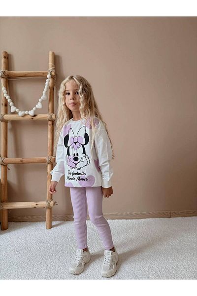joyEm Girl's Heart Printed Tights Suit