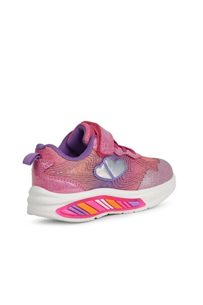 BUCKHEAD Buck3042-009 Nina Girls' Lighted Sneakers Pink