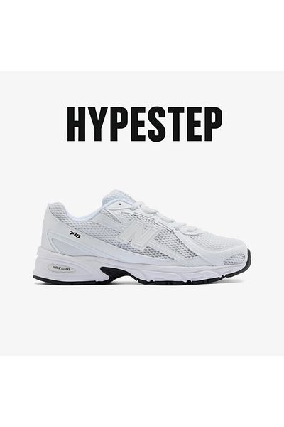 New Balance 740'Triple White' White Sneakers - Hypestep