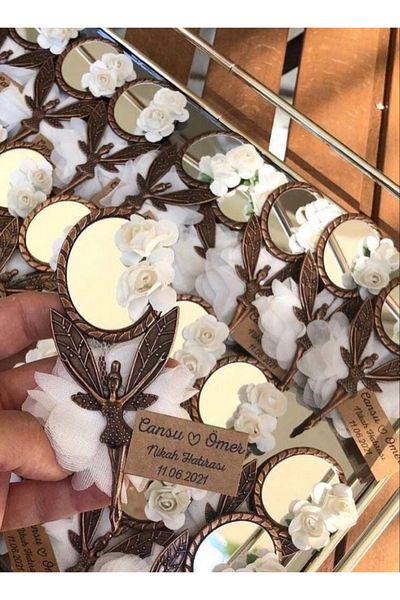 Larmina Decoration 25 White Gift Mirrors