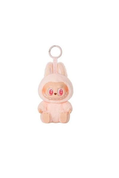 OEM Figurină de pluș LABUBU 2.0, Azttoztto, 15 cm, roz piersică