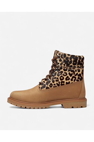 Timberland Premium 6 INCH LACE UP BOOT Kadın Bej Bot TB0A5M5NEN31