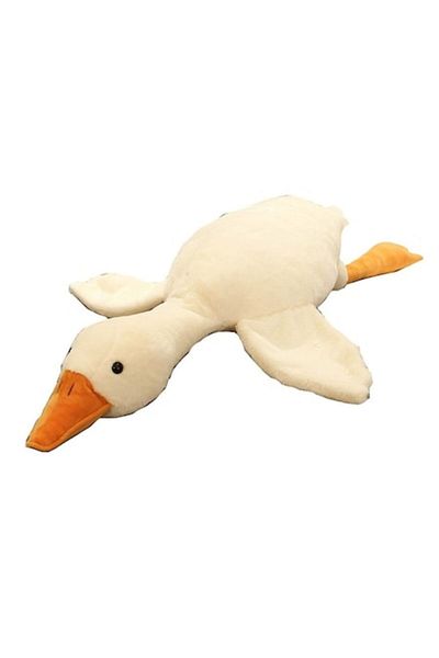 OEM Plus Toy, Goose, Pillow Type, White, 80 cm