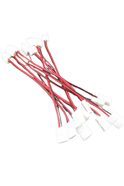 DEMİRLED Şerit Led Birleştirme Aparatı Kablolu 2’li Çift Taraflı (5 Adet)