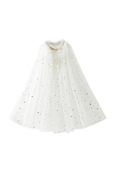 Mixbo Pelerină Carnival Mixbo, Stele Aurii, Tul, L, Alb