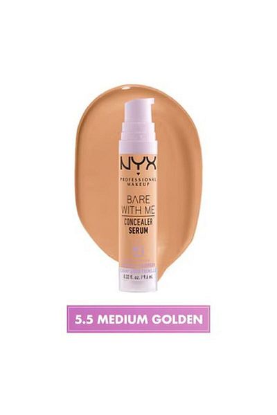 NYX Bare with Me Conceal and Calm Serum 5.5 Medium Golden