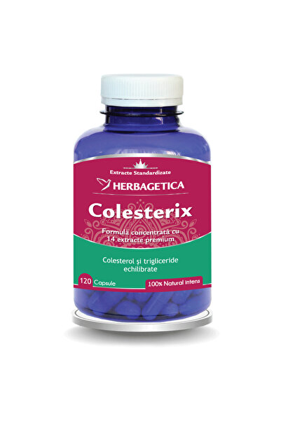 herbagetica Colesterix, 120 capsule,