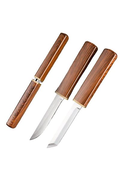 victiny Set 2 knives for fruits made of stainless steel, super sharp, portable multifunctional,