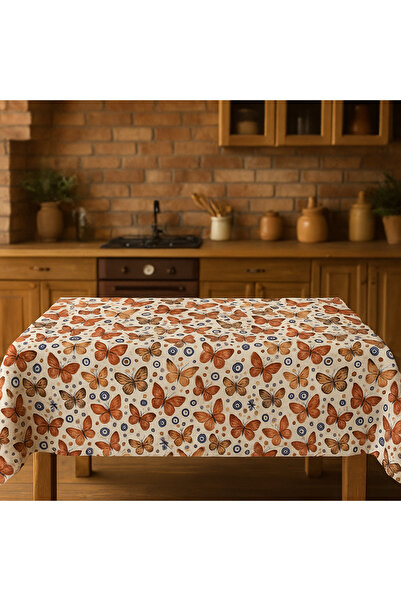 MEKİK BUTİK RAŞEL KUMAŞ DERTSİZ MASA ÖRTÜSÜ SOFRA BEZİ LEKE TUTMAZ