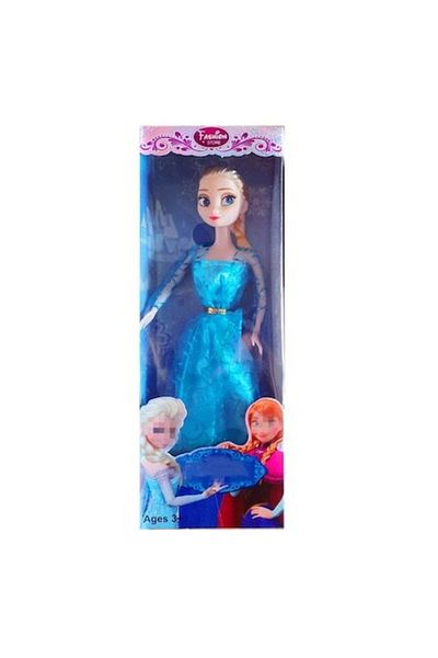 Mixbo Păpușa Ice Queen Mixbo, Model 2, Plastic, Fără pantofi, 27 cm, Rochie strălucitoare, 2+ ani